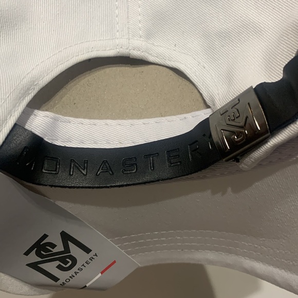 White Monastery Couture Designer Hat - Picture 8 of 10